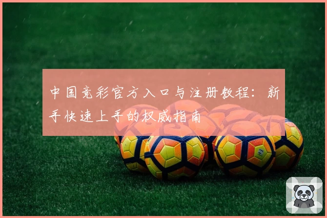 中国竞彩官方入口与注册教程：新手快速上手的权威指南
