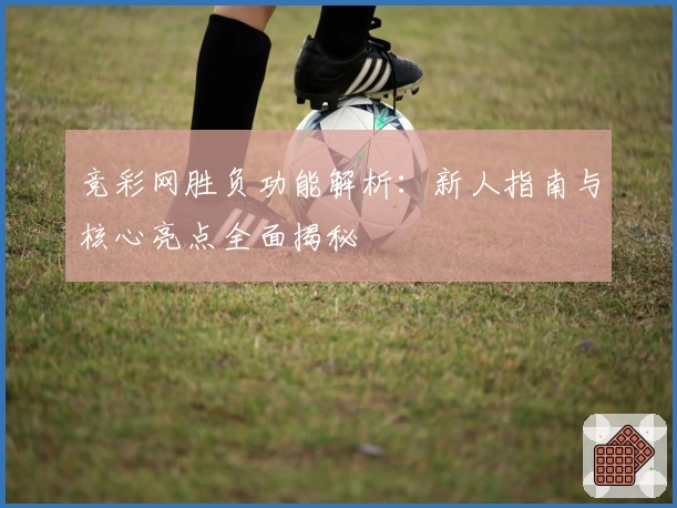 竞彩网胜负功能解析:新人指南与核心亮点全面揭秘